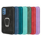 Ring Holder PU Phone Case For Samsung Galaxy M52 5G