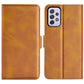 For Samsung Galaxy A73 5G Dual-side Magnetic Buckle Leather Case