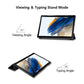 For Samsung Galaxy Tab A8 10.5 2021 ENKAY Custer Texture Leather Smart Tablet Case