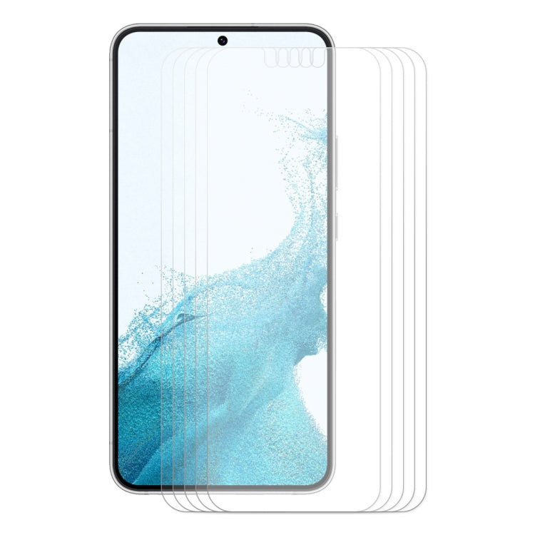 For Samsung Galaxy S22 5G ENKAY 0.2mm Tempered Glass Film, Support Fingerprint Unlock