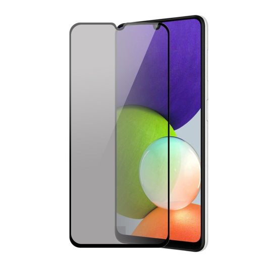 For Samsung Galaxy A22 4G ENKAY 28 Degree Anti-peeping Tempered Glass Full Screen Film