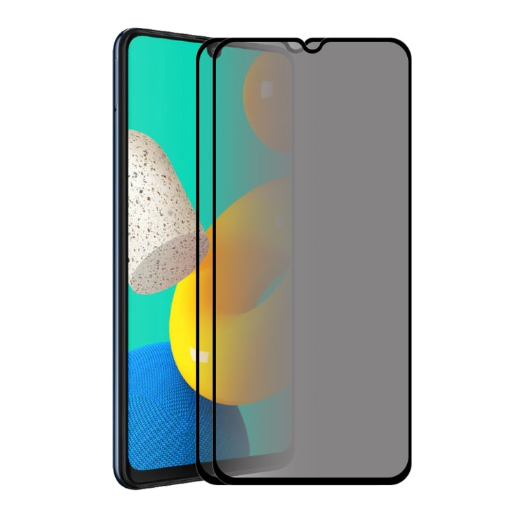For Samsung Galaxy M32 4G ENKAY 28 Degree Anti-peeping Tempered Glass Full Screen Film