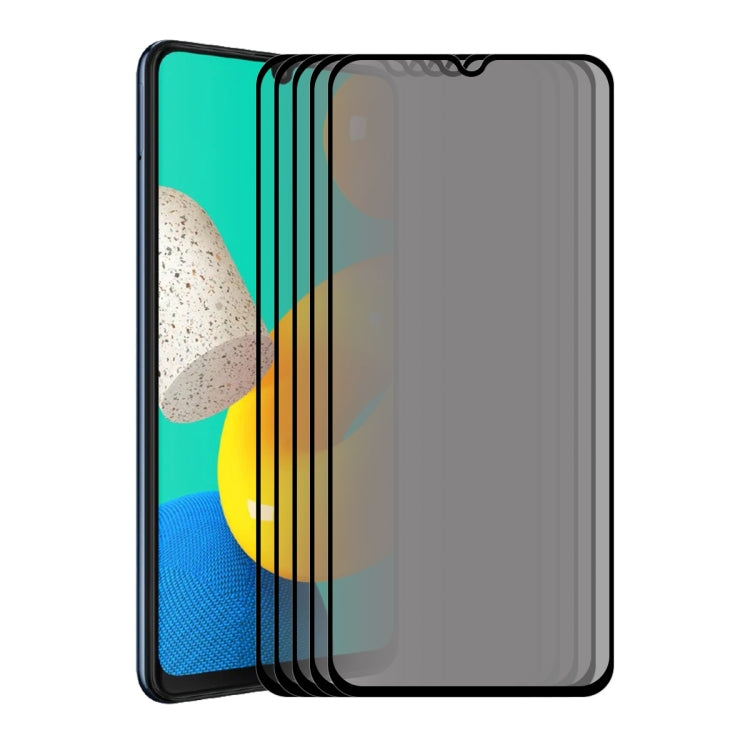 For Samsung Galaxy M32 4G ENKAY 28 Degree Anti-peeping Tempered Glass Full Screen Film