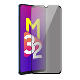 For Samsung Galaxy M32 5G ENKAY 28 Degree Anti-peeping Tempered Glass Full Screen Film