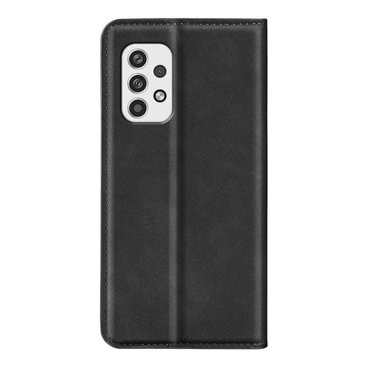 For Samsung Galaxy A23 5G Retro-skin Magnetic Suction Leather Phone Case
