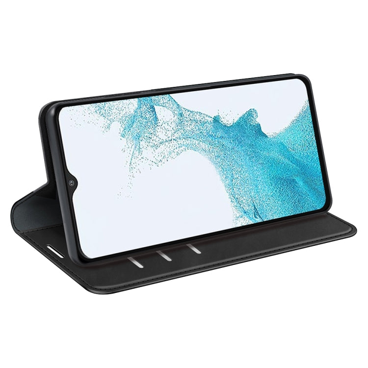 For Samsung Galaxy A23 5G Retro-skin Magnetic Suction Leather Phone Case