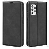 For Samsung Galaxy A23 5G Retro-skin Magnetic Suction Leather Phone Case