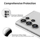 For Samsung Galaxy S22 Ultra 5G ENKAY Aluminium Alloy + Tempered Glass Camera Lens Cover