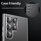 For Samsung Galaxy S22 Ultra 5G ENKAY Aluminium Alloy + Tempered Glass Camera Lens Cover