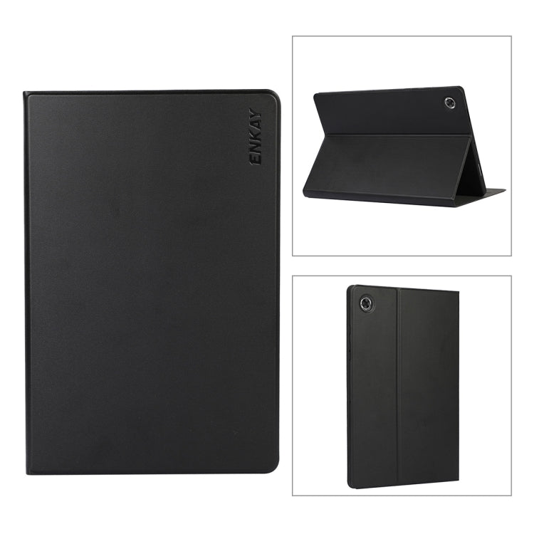 For Samsung Galaxy Tab A8 10.5 2021 X200/X205 ENKAY Leather Stand Smart Tablet Case
