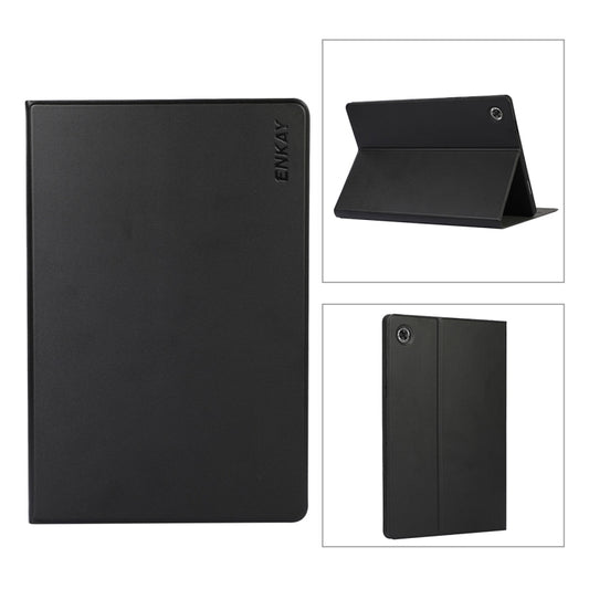 For Samsung Galaxy Tab A8 10.5 2021 X200/X205 ENKAY Leather Stand Smart Tablet Case