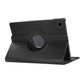For Samsung Galaxy Tab A8 10.5 2021 X200/X205 ENKAY 360 Degree Rotation Litchi Leather Smart Case