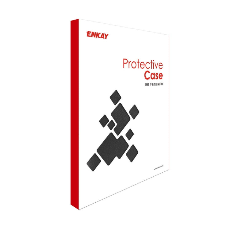 For Samsung Galaxy Tab A8 10.5 2021 X200/X205 ENKAY 360 Degree Rotation Litchi Leather Smart Case