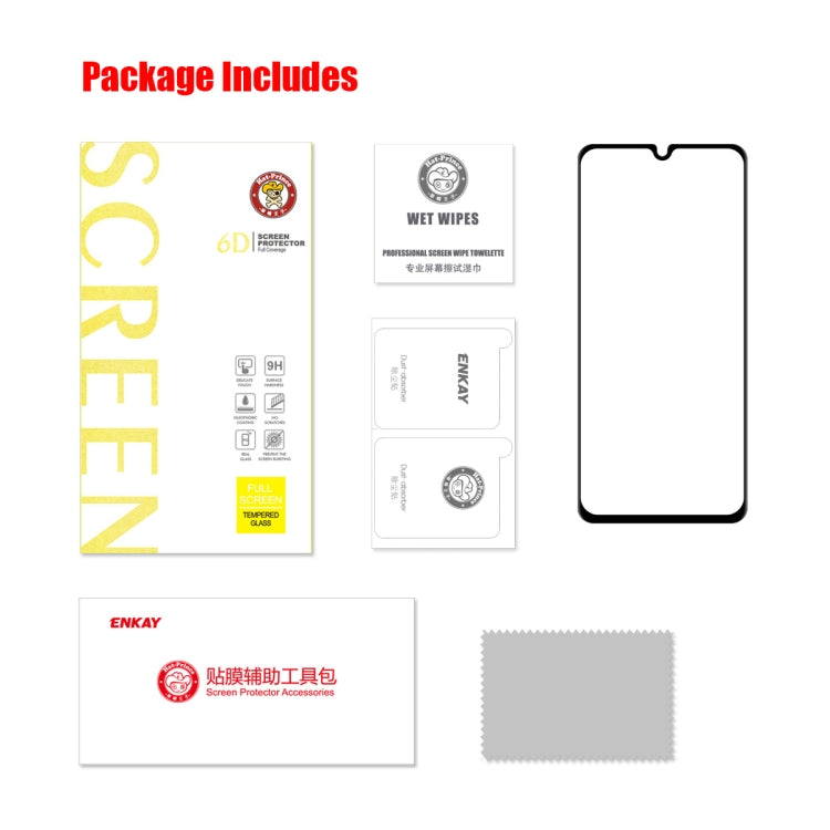 For Samsung Galaxy A33 5G ENKAY 6D Full Glue Tempered Glass Full Film