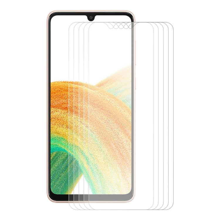 For Samsung Galaxy A33 5G ENKAY 0.26mm 9H 2.5D Tempered Glass Film