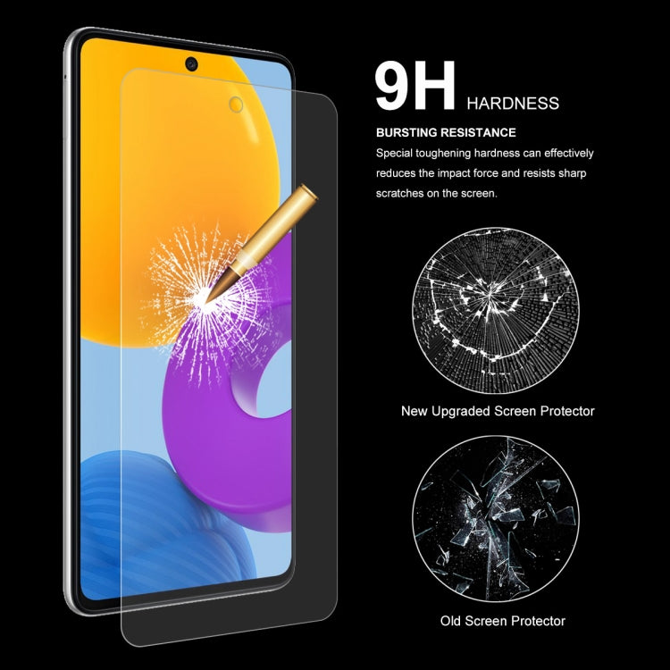 For Samsung Galaxy M52 5G ENKAY 0.26mm 9H 2.5D Tempered Glass Film