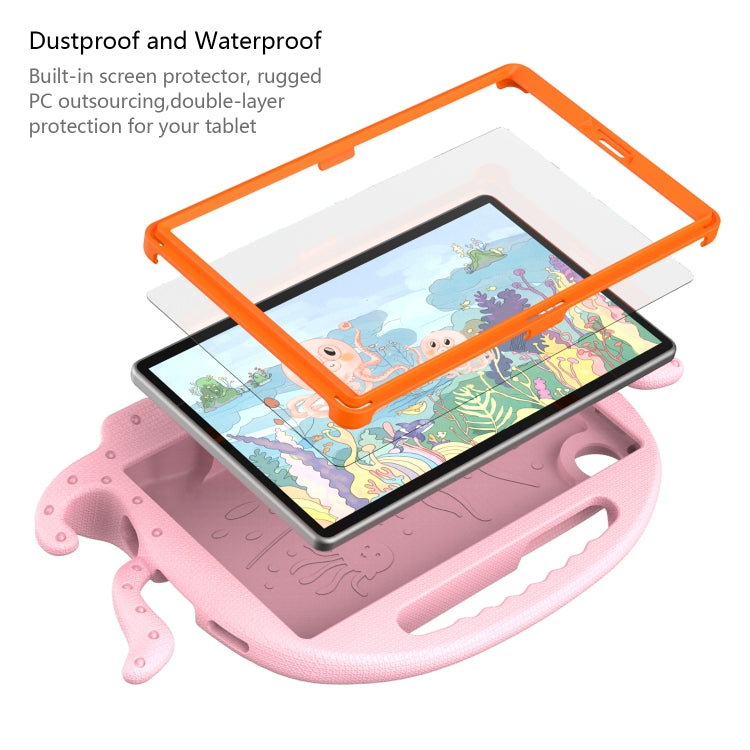 Octopus Style EVA + PC Tablet Case with Strap