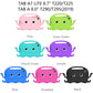 Octopus Style EVA + PC Tablet Case with Strap