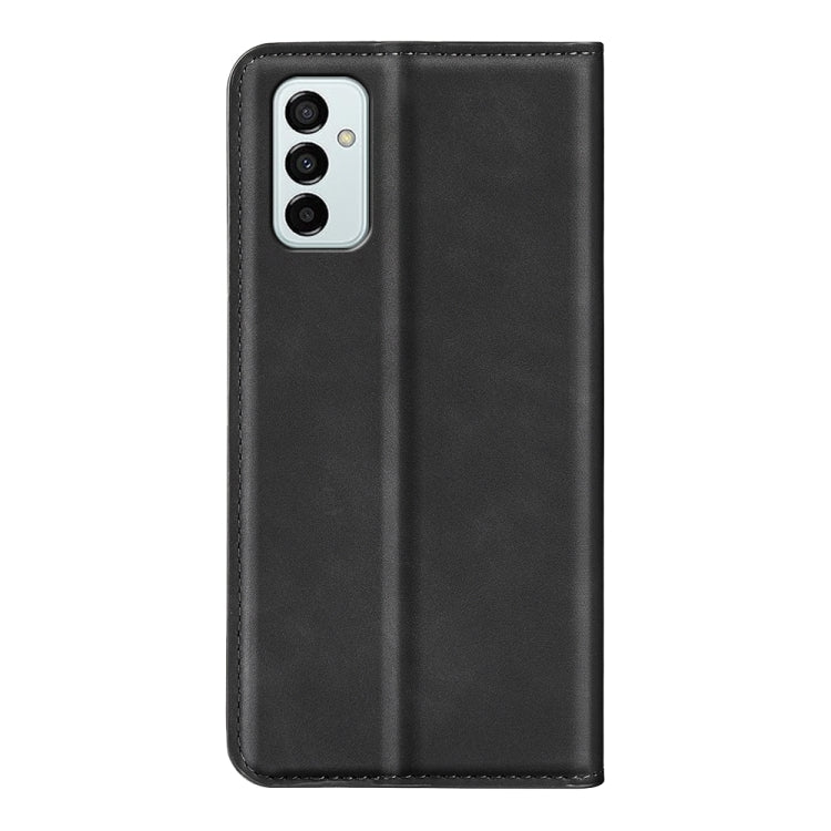 For Samsung Galaxy M23 5G Retro-skin Magnetic Suction Leather Phone Case