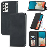 Retro Skin Feel Magnetic Horizontal Flip Leather Phone Case