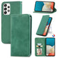 Retro Skin Feel Magnetic Horizontal Flip Leather Phone Case