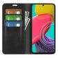 For Samsung Galaxy M53 Retro-skin Magnetic Suction Leather Phone Case