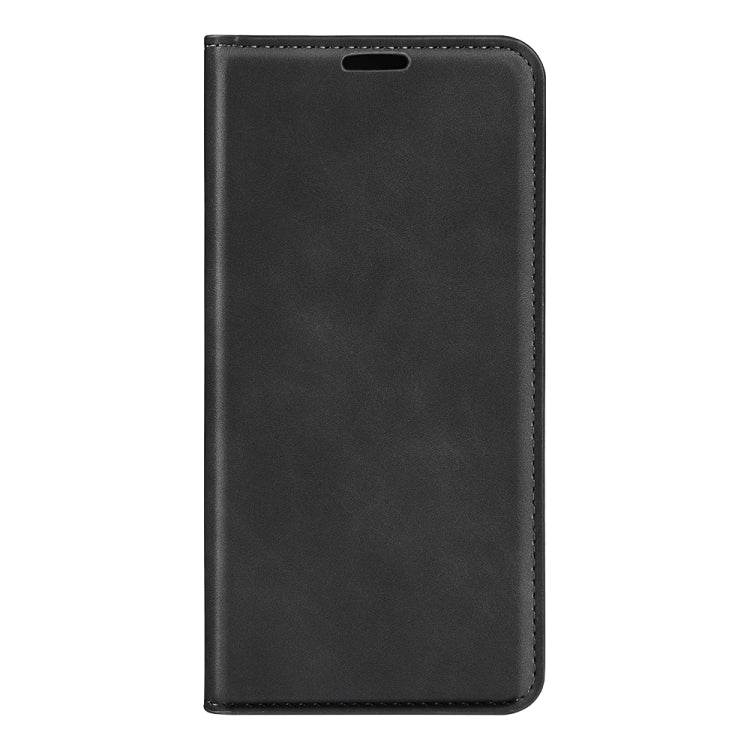 For Samsung Galaxy M33 Retro-skin Magnetic Suction Leather Phone Case