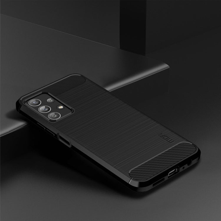MOFI Gentleness Series Brushed Texture Carbon Fiber Soft TPU Case