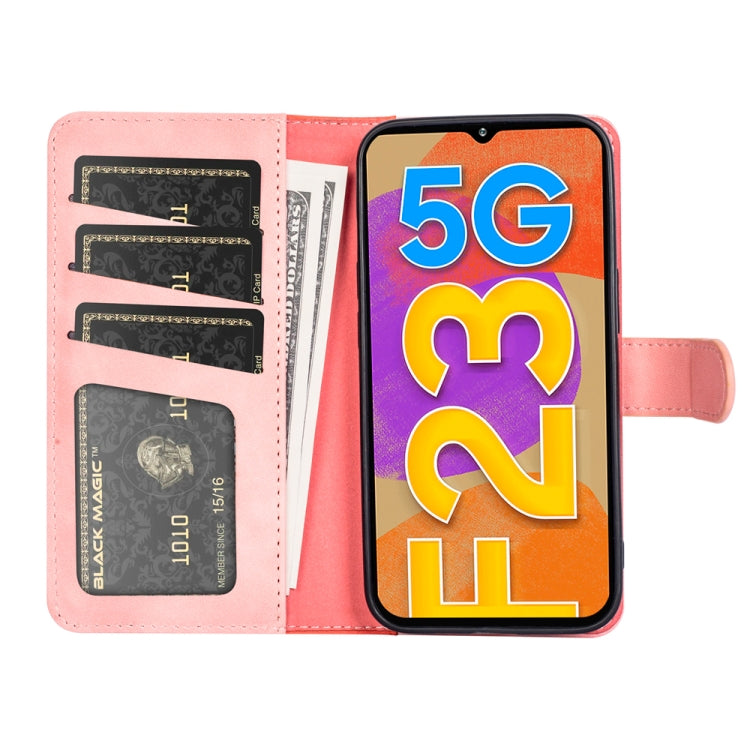 Stitching Horizontal Flip Leather Phone Case