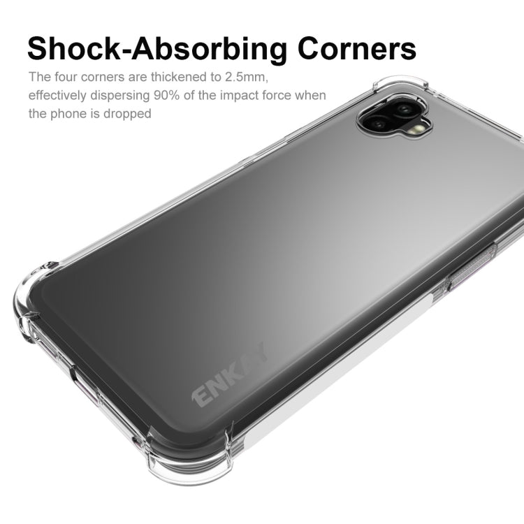 ENKAY Clear TPU Shockproof Phone Case