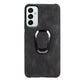 For Samsung Galaxy M23 5G / F23 5G Ring Holder PU Phone Case