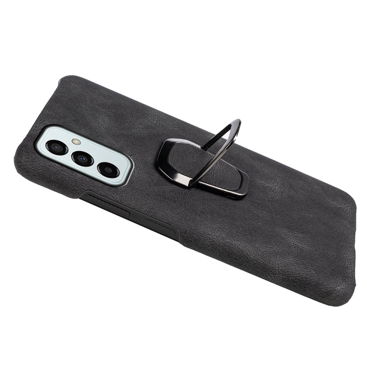 For Samsung Galaxy M23 5G / F23 5G Ring Holder PU Phone Case