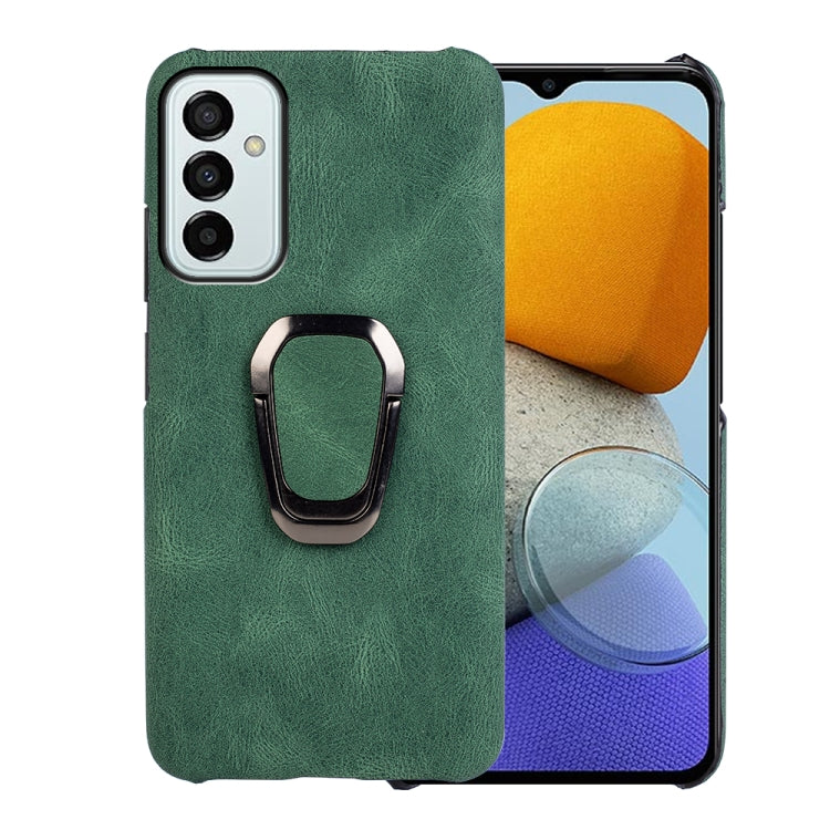 For Samsung Galaxy M23 5G / F23 5G Ring Holder PU Phone Case