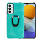 For Samsung Galaxy M23 5G / F23 5G Ring Holder PU Phone Case