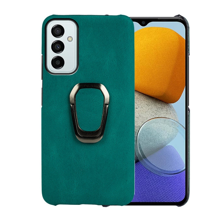 For Samsung Galaxy M23 5G / F23 5G Ring Holder PU Phone Case