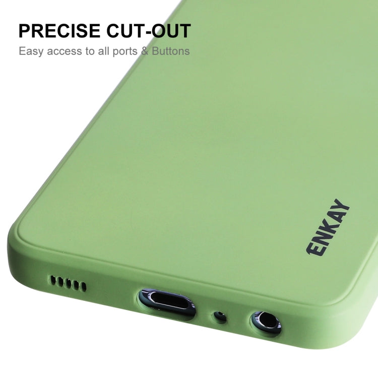 For Samsung Galaxy A52 5G ENKAY Liquid Silicone Soft Shockproof Phone Case