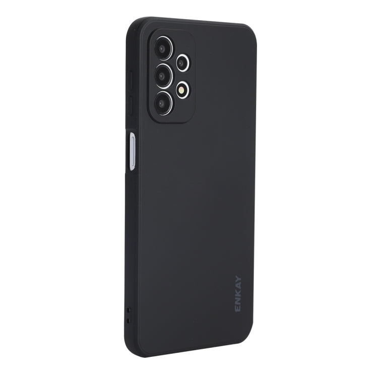 For Samsung Galaxy A23 ENKAY Liquid Silicone Soft Shockproof Phone Case