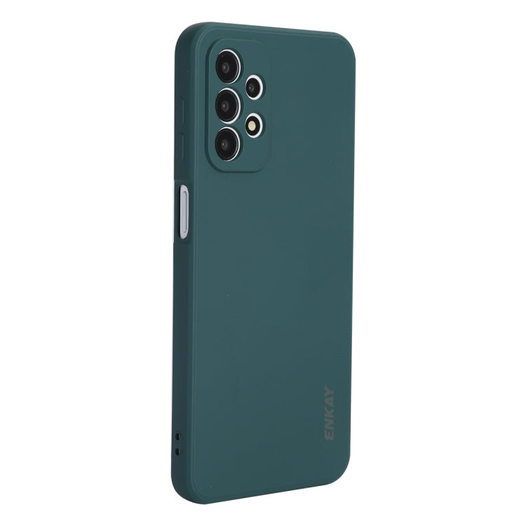 For Samsung Galaxy A23 ENKAY Liquid Silicone Soft Shockproof Phone Case