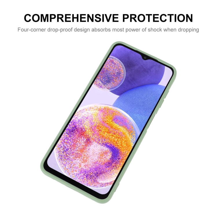 For Samsung Galaxy A23 ENKAY Liquid Silicone Soft Shockproof Phone Case