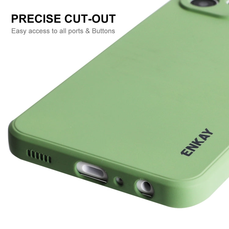 For Samsung Galaxy A23 ENKAY Liquid Silicone Soft Shockproof Phone Case