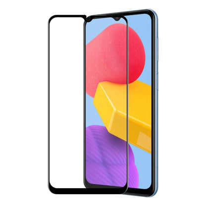 For Samsung Galaxy M13 4G ENKAY Hat-Prince 6D Full Glue Tempered Glass Full Film
