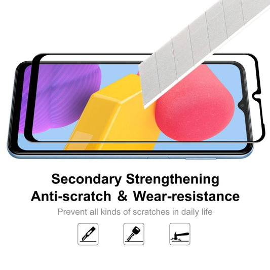 For Samsung Galaxy M13 4G ENKAY Hat-Prince 6D Full Glue Tempered Glass Full Film