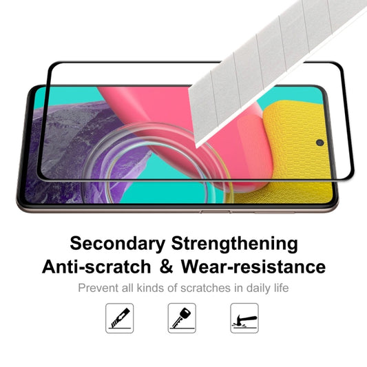 For Samsung Galaxy M53 4G ENKAY Hat-Prince 6D Full Glue Tempered Glass Full Film