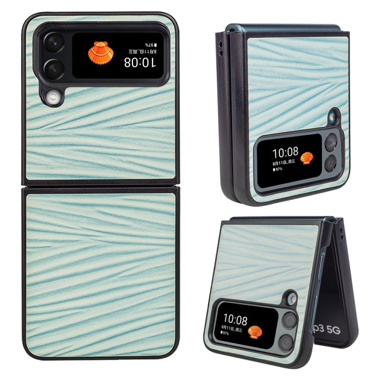 For Samsung Galaxy Z Flip4 Water Ripple Texture Phone Case
