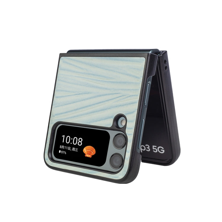 For Samsung Galaxy Z Flip4 Water Ripple Texture Phone Case