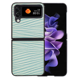 For Samsung Galaxy Z Flip4 Water Ripple Texture Phone Case