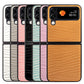 For Samsung Galaxy Z Flip4 Water Ripple Texture Phone Case