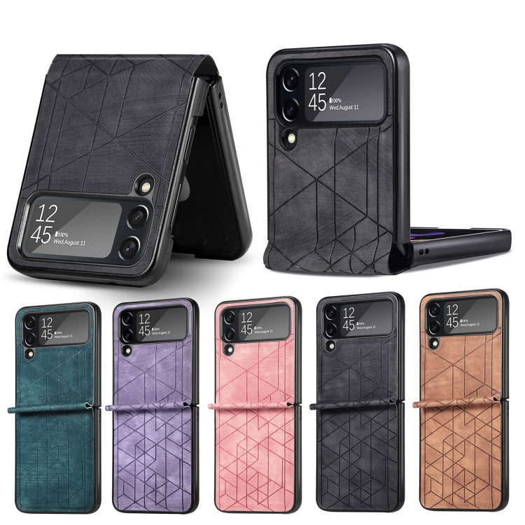 3D Geometric Embossing Folding Phone Case