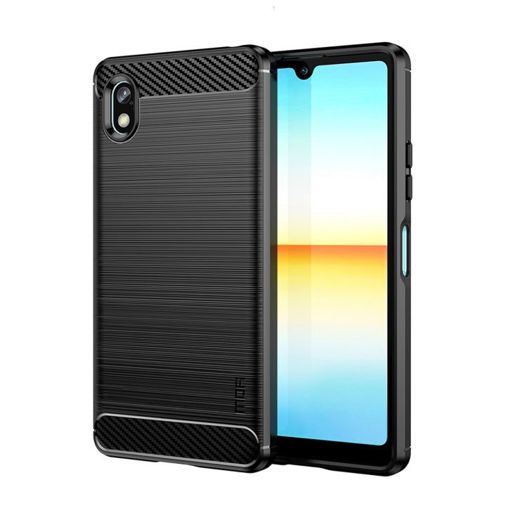MOFI Gentleness Brushed Carbon Fiber Soft TPU Case