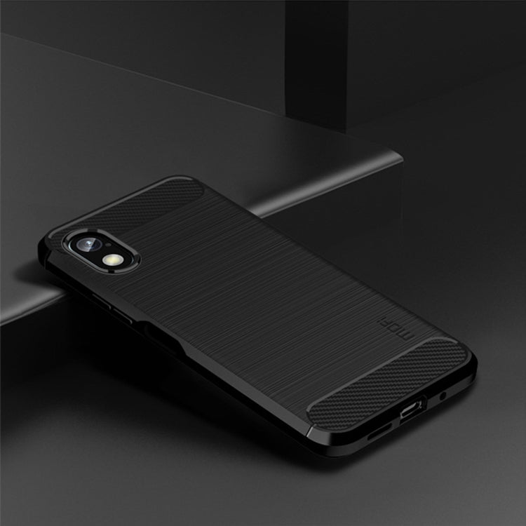 MOFI Gentleness Brushed Carbon Fiber Soft TPU Case